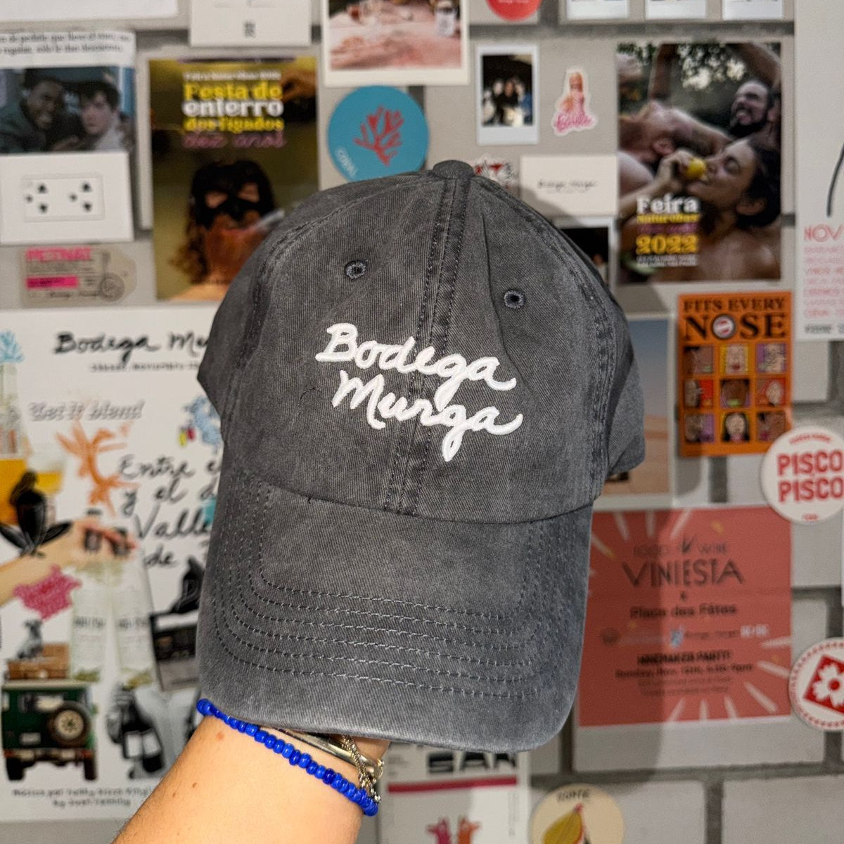 Gorra - plomo wash