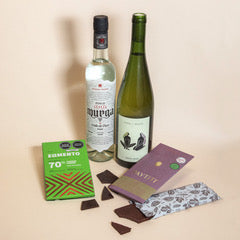 Tasting box: Murga + Cacaotal (con vino y pisco)