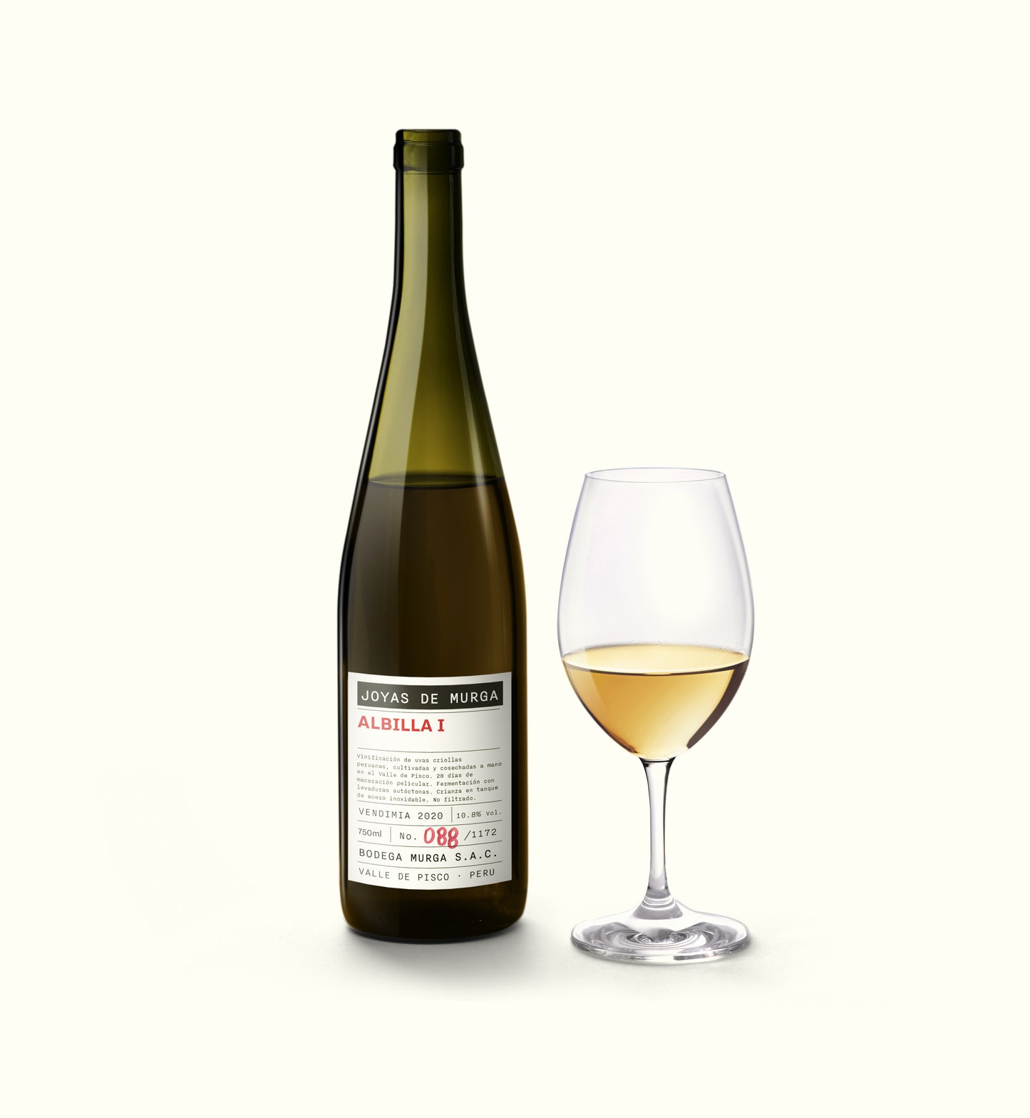 Vino Joyas de Murga Albilla 1 - 2020. Bodega Murga
