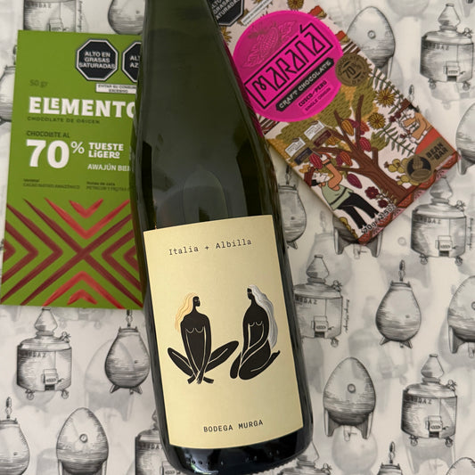 Tasting box: Murga + Cacaotal (con vino)