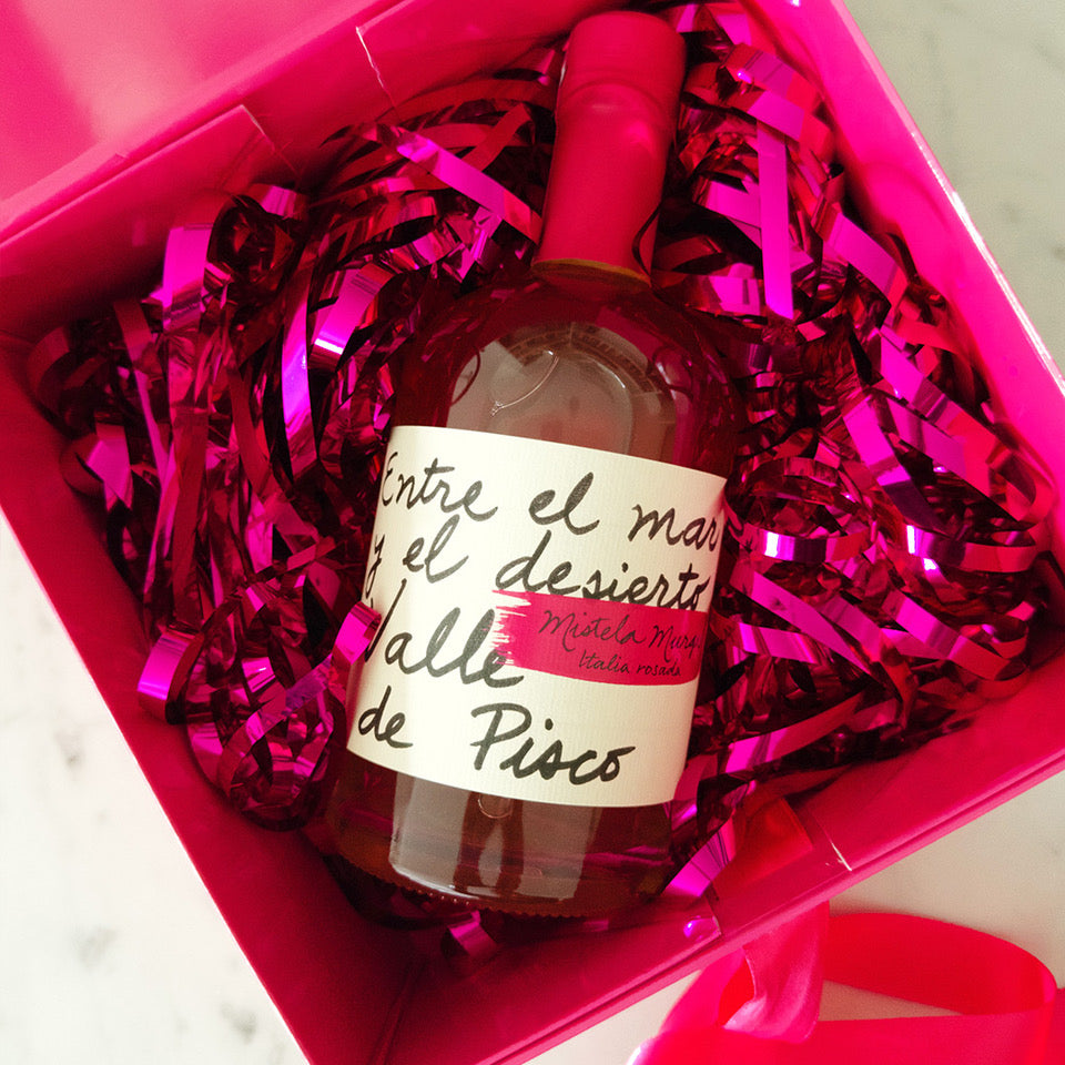 EDICION LIMITADA: Mistela Italia Rosada 2024 en caja de regalo